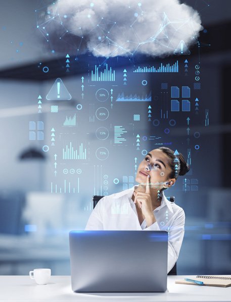 A professional team working together as the foundation of the company.